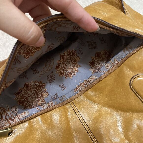 Hobo Shoulder Purse Friar Brown Distress Leather Sophisticated office - Picture 11 of 16